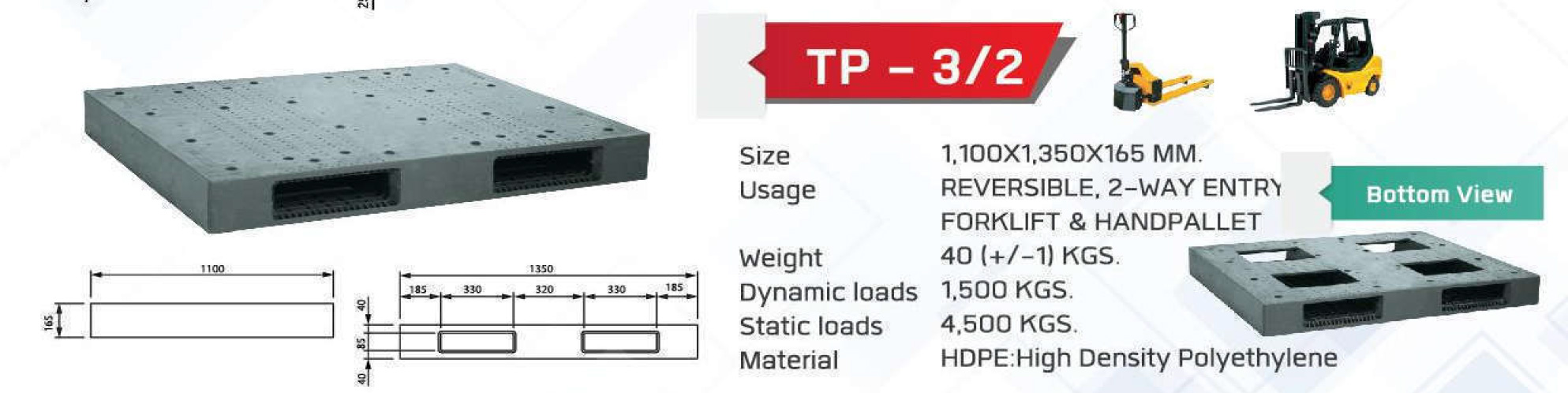 Non-Reversible-pallet-heavy-duty-TP-3-2